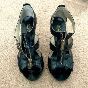 Michael Kors Zip Patent Leather Heels